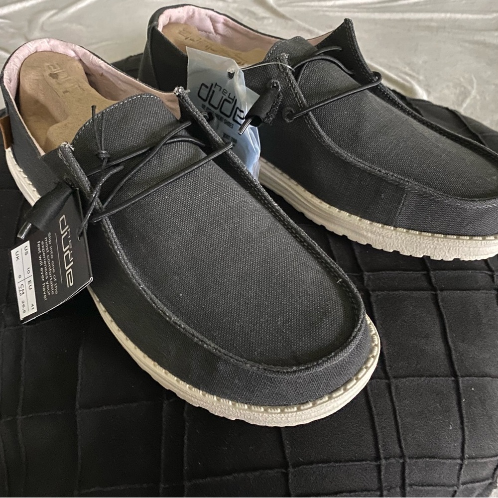 Wendy Chambray - Hey Dudes - OFF Black